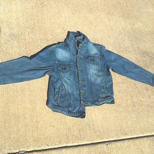 Button jean jacket stylish